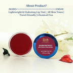 Blue Nectar Lip Tint Balm for Deep Wine Organic