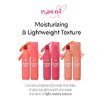 ETUDE Dear Darling Marker Tint #8 Cherry Punch (5g) | Hydrating & Long Lasting Lip Stain | High Pigmented Lip Maker with Easy Drawing Tip | Korean Daily Lip Tint, Korean Makeup, Kbeauty