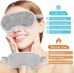 Cooling eye mask and silky