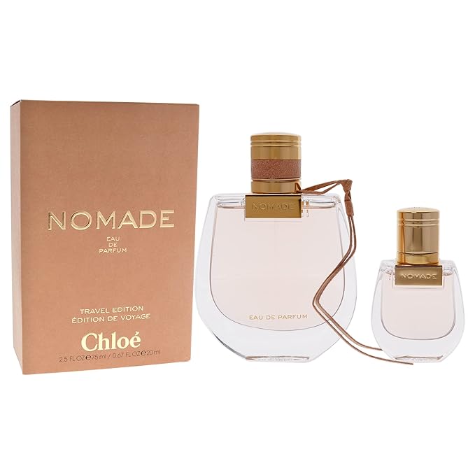 Chloe Nomade Women 2 Pc Gift Set 2.5oz EDP Spray, 0.67oz EDP Spray