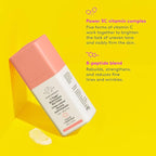 Drunk Elephant C-Tango Eye Cream with Vitamin C, Brightening & Restorative Under Eye Moisturizer (15mL/0.5 Fl Oz)