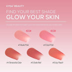 KYDA Liquid Blush, Matte Tinted for Cheeks, Lasting Dewy Finish, High Pigment Soft Creamy Blush, Blendable Lightweight Cover-Terracotta Color