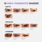 Wonderskin Eyeliner Pencil, 1440 Longwear Green Eyeliner Pencil - Waterproof, Sharpenable & Smudge Proof