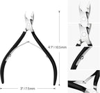 4 Packs Cuticle Nipper, Premium