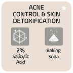 Asepxia Cleansing Bar Baking Soda, Multipack: Deep Skin Cleansing, Acne Fighting with 2% Salicylic Acid, Removes Oil and Dirt, Prevents Imperfections, Suitable for All Skin Types - 4 Oz, 5 Count
