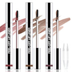 3Pcs Peel Off Matte Liquid Lip Gloss Stain-Lip Liner with Tweezer, Peel Off Lip Stain, Long Lasting & Waterproof Lipstick Tattoo, Transfer-Proof Lip Gloss for All Skin Types (03#+04#+05#, 3Pcs)