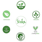 Shir-Organic Pure Cucumber Eye Cream For Dark Circles Eye Puffiness Wrinkles Instant Hydration Anti Aging Eye Cream for All Skin Type (30 ML)