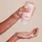 OUAI Thick Shampoo - Moisturizing Shampoo with Keratin, Marshmallow Root, Shea Butter, Avocado Oil for Thick Hair - Strengthens & Hydrates Strands - Paraben, Phthalate & Sulfate Free (10 Fl Oz)