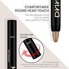evpct 2Pcs Cream Eyeshadow Sticks Set for Eyes Waterproof, Bronze Shimmer Matte Eye shadow Stick Pencil Pen Bulk sombras en crema para ojos 20+20