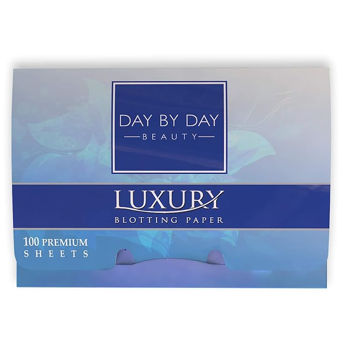 Makeup Blotting Papers 200 Oil Absorbing Paper Sheets for Face (2 Handy Packs of 100) — Face Oil Remover — Oil Blotting Sheets for Face