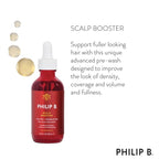 PHILIP B. Scalp Booster Pre-Wash Treatment - With 3% Redensyl for Fuller Looking Hair
