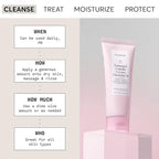 Naturium Camellia Creamy Cleansing Oil, Fermented Camellia Oil & Extract Plus Linoleic-Rich Oils, 3.5 oz