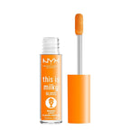 NYX PROFESSIONAL MAKEUP This Is Milky Gloss, Lip Gloss with 12 Hour Hydration, Vegan - Mango Lassi (Orange Cream)