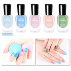 NEW Nail Polish Set (10 Bottles) - Non-Toxic Eco-Friendly Easy Peel Off & Quick Dry Water Based Nail Polish