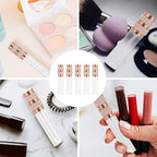 AMORIX 72 Pack 5ml Pearl Diamond Lip Gloss Tubes with Wand 5ml Empty Lip Gloss Containers Lipgloss Bottles with Stoppers + 4pcs Syringes for DIY Lip Gloss Balm