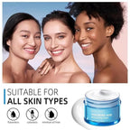 Hydro Boost Hyaluronic Acid Moisturizing Cream, Oil-Free, Suitable for Facial Moisturizers on Dry Skin ， Long Iasting Hydro Boost Moisturizing Cream-1.76Oz (white)