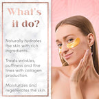 24k Gold Collagen Eye Pads Mask (Gold)