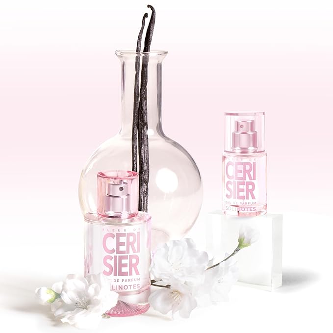 SOLINOTES Cherry Blossom Perfume for Women - Eau De Parfum | Delicate Floral and Soothing Scent - Made in France - Vegan - 1.7 fl.oz