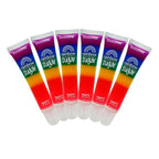 STUDIO LIMITED Instant Fab Crystal Shiny Rainbow Lip Gloss Long Lasting Ultra Hydrating Plumping Lip Gloss for women girls Value Pack 14ml/ 0.47oz (Rainbow, 6 Pcs)