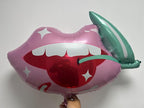 4pcs lip cherry balloons for cherry