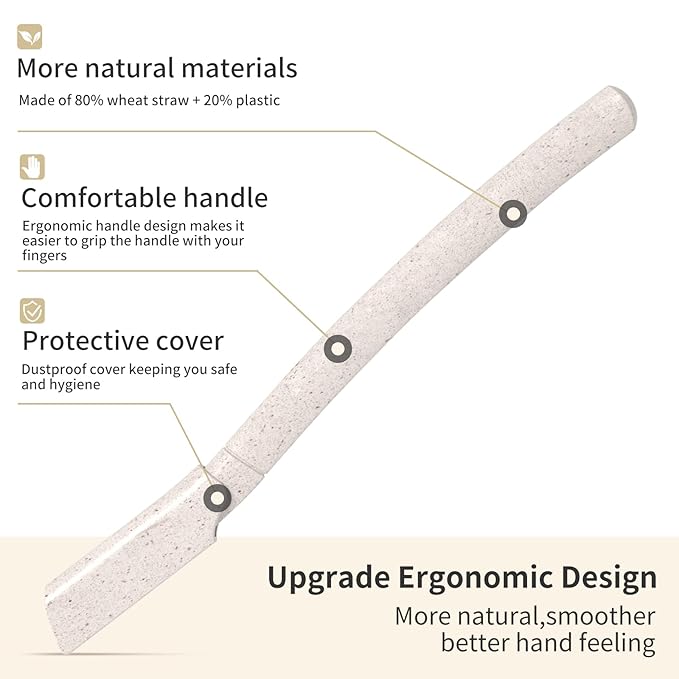 Disposable Dermaplane Razors for Women, Face Razors for Women Peach Fuzz Removal, Exfoliating Dermaplaning Tool, Eyebrow Razor, Facial Razor, Dermaplaning Razor, 9 Count