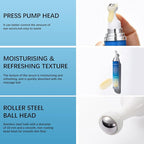 5% Caffeine Eye Serum,Caffeine Eye Cream with Massage Roller Ball,Under Eye Cream for Dark Circles,Puffiness,Under Eye Bags,Moisturizing Cream Eye Bags Fine Lines Wrinkle Treatment for Women and Men