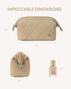 Telena puffer makeup bags for