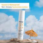 Sunscreen Lotion with SPF 50 & PA++++ | Broad Spectrum Protection with Anti Tan Formula | Non Greasy, Water & Sweat Proof | 1.86 Fl Oz/55 ml