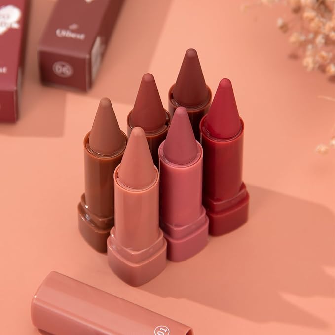 Jolilab Compact 2 - Pc Gradient Matte Lip Crayons – Long - Lasting, Waterproof, Perfect for On - the - Go Looks