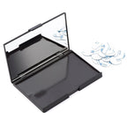 Empty Magnetic Plastic Eyeshadow Makeup Palette with 15Pcs Adhesive Empty Palette Metal Stickers for Eyeshadow Lipstick Blush Powder