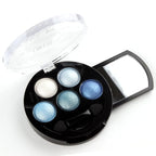 Mallofusa Portable 5 Colors Eye Shadow Palette Trendy 7oz
