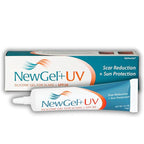NewGel+UV Advanced Silicone Scar Gel for OLD and NEW Scars with SPF30 Mineral Sunscreen, Ideal for Facial Scars Exposed to Sun. 15g (0.5 oz)