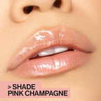 wet n wild MegaSlicks Lip Gloss, Ultra-Glossy, Vitamin-E Enriched, Ultra-Gloss High Shine Moisturizing, Cruelty-Free & Vegan - Snuggle Sesh