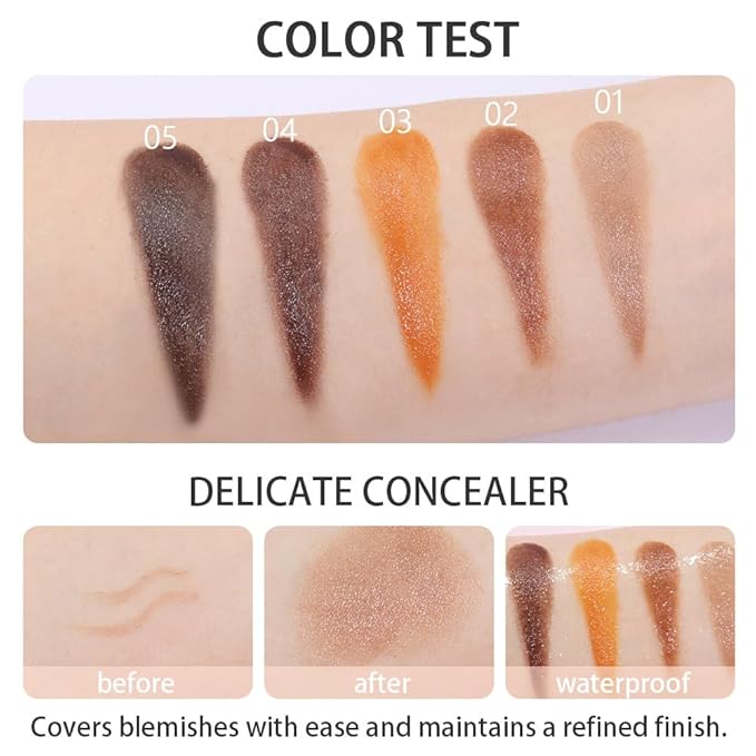 7 Colors Magic Touch Correcting Concealer Palette for 1 Count)