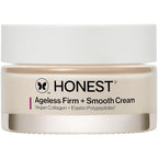 Honest Beauty Ageless Firm and Smooth Cream | Powered by Vegan Collagen and Elastin Polypeptides | Firmer, Smoother Looking Skin | Fragrance Free, EWG Verified, Vegan, Cruelty-Free | 1.7 fl oz