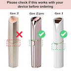 Replacement Heads for Flawless Facial Hair Remover Gen 2, Replacement Blades for Finishing Touch Flawless Hair Removal Generation 2