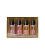 Victoria's Secret Fragrance Mist Collection 4 Piece Shimmer Mini Gift Set, Assorted Scents