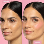 MCoBeauty Baby Face Multi-Use Cream Stick, Lou Lou Deeper Rose Tone Shade, Silky Smooth, Buildable Blush for Eyes, Lips & Cheeks, Vegan, Cruelty Free Cosmetics