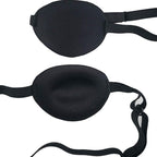 Eye Patch Adult Kid's Adjustable Soft and Comfortable Eye Patch Single Eye Mask for Recovery Eye Amblyopia Halloween Party Decoration 3 Pack