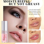 AKARY Hydrating Lip Glow Oil with Big Brush Lip