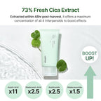 celimax The Real Cica Soothing Cream | with Fresh Cica Extract, Oil Free, Hydrating, Moisturizing, Calming, Lightweight Gel Cream, 50ml