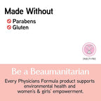 Physicians Formula Murumuru Butter Blush Beachy Peach, Dermatologist Approved, Vegan