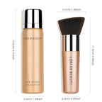 AirBrush Foundation Spray, Silky Mist Foundation Spray Makeup #05 Sand