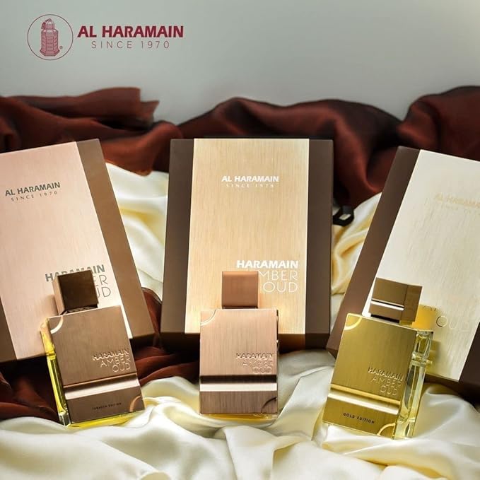 Al Haramain Amber Oud Ruby Edition - Arabian Perfume for Women and Men - Unisex Amber Perfume - Long Lasting Perfume for Men and Women - 4 oz