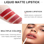Lip Liner and Liquid Matte Lipstick Set, 12 Longwear