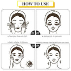 Black Snail Eye Gel Patches Moisturize & Reduce Wrinkle, Elastic Skin with Gold and Collagen, 30 Pairs