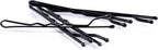 Amazon Basics Bobby Pins, Black Hair Pins for all Hair types, 48 Count