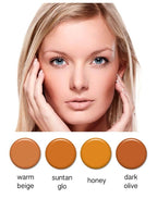 Airbrush Makeup - Foundation 1/2oz Bottle Choose Color (Caramel)