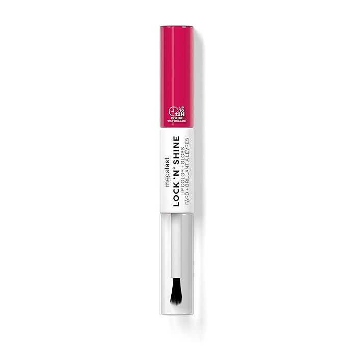 wet n wild Megalast Lock 'N' Shine Lip Color + Gloss Lipstick Irresistable