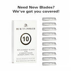 Eyebrow Razor with 6 Blades & Travel Case – Face Razors for Women & Men, Eyebrow Trimmer Shaper with Precision Cover, Facial Shaver & Dermaplaning Tool for Smooth Skin (Silver)